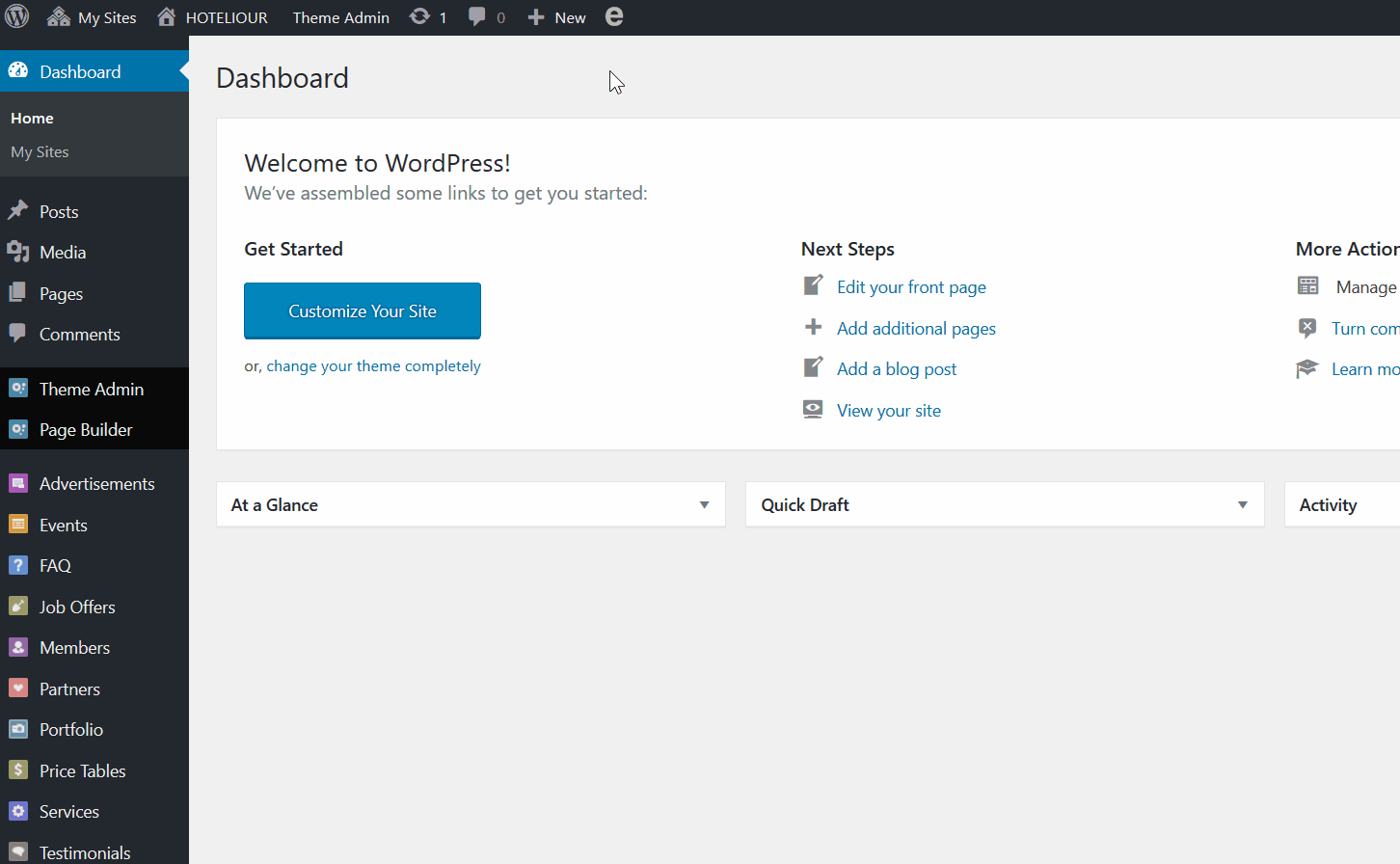 Cara memperbarui tema WordPress melalui AIT Updater