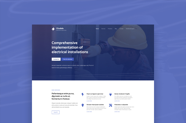 Elektrikçi WordPress Teması