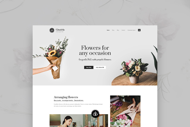Florist WordPress Theme