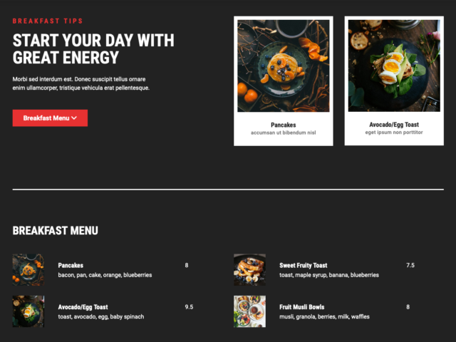 Make your restaurant’s menu stand out with a WordPress plugin